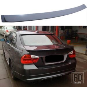 未塗装 E90 PU リアルーフスポイラーウィング BMW 3 シリーズ E90 2005 ? 2008 用