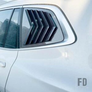 X3 自動車サイドウィンドウエアベント吸気装飾トリム BMW X3 G01 2018-2024 カーアクセサリー