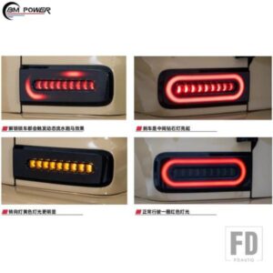 Gクラス W464 テールライト スポーツスタイル ストリーミングテールライト G ワゴン W463A G500 G55 G63 G400 リアバンパー LED
