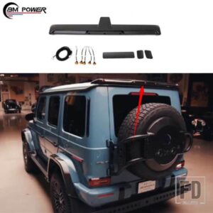 G クラス W464 W463A リアスポイラー LED 2019- G63 G500 G350 フェイスリフトルーフリアスプリッターアメリカンスタンダード車部品