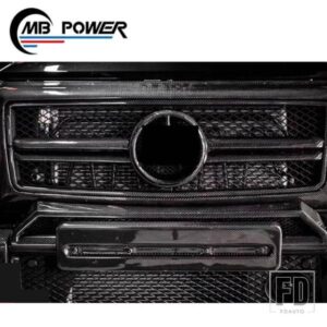 Gクラス W463 カーボングリル 1990~2018Y W463 G63 G500 G400 G350 カーボン素材グリル