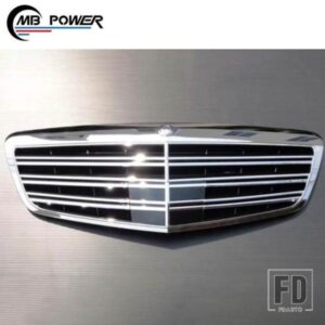 S クラス W221 S65 スタイルグリル 2006-2013 年 ABS 材質 S クラス W221 S65 スタイルグリル