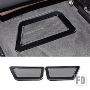 BMW IX 40 50 M60 2022 2023 2024 リアエアベントコンディショナーアウトレットダストカバーステンレスインテリアアクセサリー