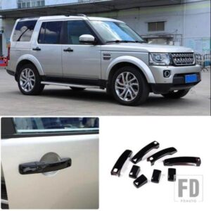 ランドローバーディスカバリー 4 LR4 レンジローバースポーツフリーランダー 2 ABS カースタイリングドアハンドルカバーステッカー外装部品
