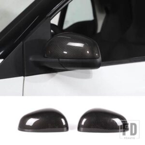 2009-2021 メルセデススマート 451 453 フォーツーフォーフォー ABS カーボンバックミラー装飾カバーステッカーカーパーツ