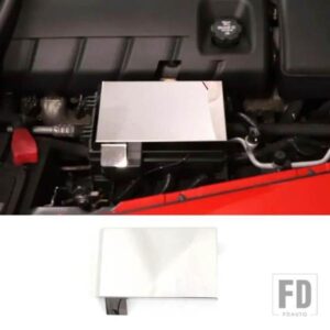 シボレーコルベット C6 2005-13 ステンレスエンジンキャビンヒューズボックス装飾カバートリムステッカーカーアクセサリー