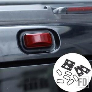 03-09 ハマー H2 ライト低シートガスケットソフトゴムパッド滑り止め防止防水フォームパッド車外装アクセサリー
