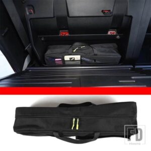 トヨタタコマ用オックスフォード布黒カースタイリング車リア収納と整理バッグ車内アクセサリー