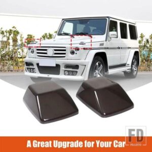 2007-2018 メルセデスベンツ G クラス G500 G550 G55 G63 ウィンカーカバー黒カバー自動車外装アクセサリー