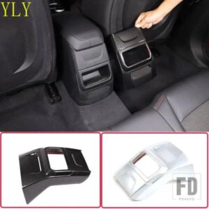 BMW 1 シリーズ 2 シリーズ F40 F44 2020-2024 ABS カーボンリア空調アウトレットアンチキックカバーカーアクセサリー