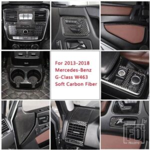 2013-2018 メルセデスベンツ G クラス W463 ソフトカーボンスタイルの内外装アクセサリー