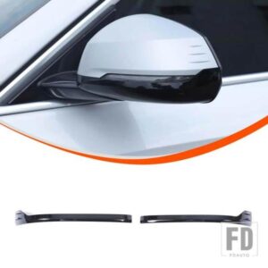 BMW X1 U11 2023-2025 ABS カーボンバックミラーアンチスクラッチ装飾ストリップステッカーアクセサリー LHD