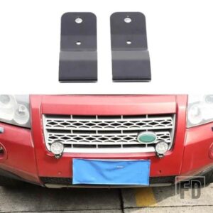 ランドローバーフリーランダー 2 2007-2012 フロントグリルサーチライト LED スポットライトブラケット外装アクセサリー ランプ除く