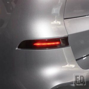 BMW X5 G05 2019-2022 ABS 黒リアテールフォグライトランプカバートリムステッカーカーアクセサリー