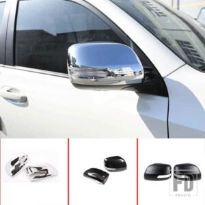 トヨタランドクルーザークール LUZE PRADO150 FJ150 ABS カーボンカースタイリングミラーカバーステッカー車外装アクセサリー