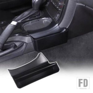 シボレーコルベット C6 2005-2013 ABS 黒カースタイリングカーセンター制御ギアボックス右収納ボックスカーインテリアアクセサリー