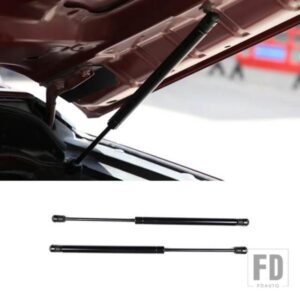 2007-2010 トヨタ FJ クルーザーステンレス黒カースタイリングエンジンカバー油圧ロッドサポートロッドカーパーツ 2 個セット