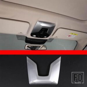 BMW X1 U11 2023-2024 フロント読書灯装飾フレームステッカー ABS インテリアアクセサリー