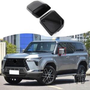 サイドミラーカバーバックミラーキャップトヨタランドクルーザープラド LC250 レクサス GX 2024 ABS 車外装アクセサリー