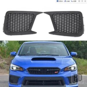 スバル WRX STI 2017-2020 ABS 車フロントバンパーアンダーフォグライトグリルグリルベゼルカバー 57731VA410 57731VA400 左 右