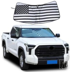 トヨタ タンドラ セコイア 2022 + アルミ箔/テープフロントガラス抗 UV サンシェード車アクセサリー 1 個