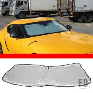 2019-2022 トヨタスープラカースタイリングフロントガラス抗 UV サンシェード車外装アクセサリー