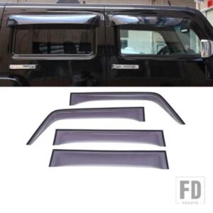 2005-09 ハマー H3 ABS カースタイリングハッチバックフロントガラスサンシールドレインシールド車外装装飾アクセサリー