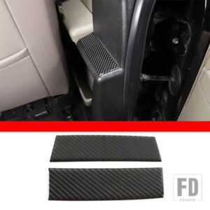 ハマー H2 2003-2007 ソフトカーボン B ピラー装飾ステッカーインテリアアクセサリー