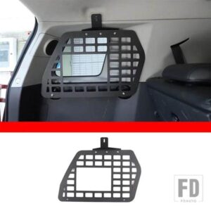 2007-21 トヨタ FJ クルーザー合金黒トランク左多機能バッグラック収納ラックインテリアアクセサリー