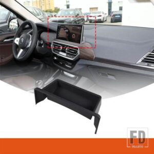BMW X3 G01 IX3 X4 G02 2018-2024 ダッシュボードナビゲーション画面リア収納ボックス隠しオーガナイザーインテリアアクセサリー