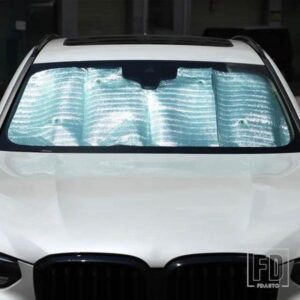 18-22 BMW X3 フロントガラスサンシェード車内折りたたみトリム UV アクセサリー窓ガラスサンシェード
