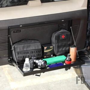 05-09 ハマー H3 テールゲート多機能収納ラック/トランクサイドウィンドウキャリア内装部品合金