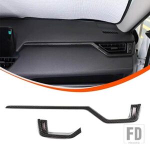 トヨタ RAV4 2019 + インテリアセンターコンソールエアコン AC ベントアウトレットパネ??ルトリムカバーストリップ ABS インテリアアクセサリー