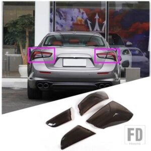 マセラティジブリ 2021 + リアテールライトシェルブレーキライトシェル自動リアランプシェードカバーアクセサリー