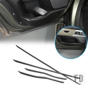 ランドローバーディフェンダー 110 2020-2024 ソフトカーボン車インナードアパネルトリムステッカー装飾カーアクセサリー