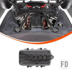 シボレーコルベット C8 Z51 Z06 2020 + ABS カーボンカースタイリングボンネット装飾ステッカーアクセサリー