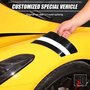 ロータスエミラ 2021-2023 PVC 素材ホイールアイブロウステッカー装飾ステッカー外装モールドアクセサリー 2 個
