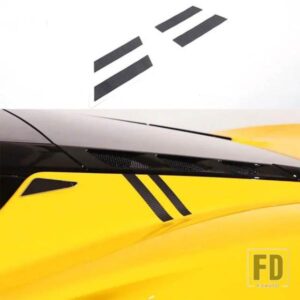 ロータスエミラ 2021-2023 PVC 素材三角窓リア装飾ステッカー車外装