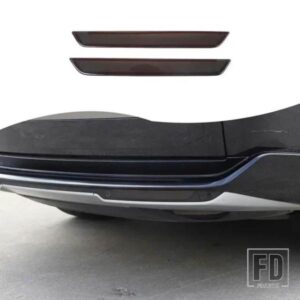 ABS スモーク車テールフォグライトカバーリアフォグランプシェルトリムアクセサリーランドローバーレンジローバーヴォーグ 2023-2025