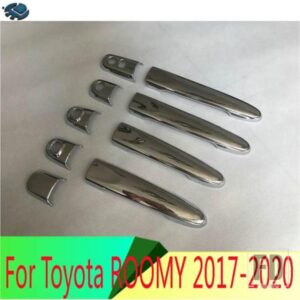トヨタルーミー 2016-2020 飾るアクセサリー ABS クロームドアハンドルカバートリムモールドアクセサリー