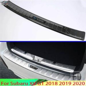 スバル XV GT 2018 2019 2020 カーアクセサリーステンレスリア外側トランクスカッフプレートドアドアシルカバーモールドガーニッシュ