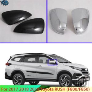 2017-2022 トヨタラッシュ F800/F850 カーアクセサリードアサイドミラーカバートリムリアビューキャップオーバーレイモールディングガーニッシュ