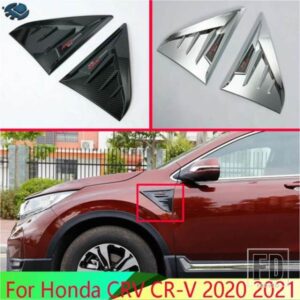 ホンダ CRV CR-V 2020 2021 カーアクセサリー ABS クロームエアフローベントフェンダートリムバッジステッカー
