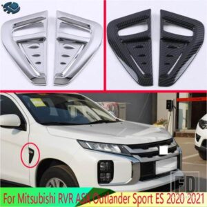三菱 RVR ASX アウトランダースポーツ ES 2020 2021 カーアクセサリーリーフボード装飾サメえら