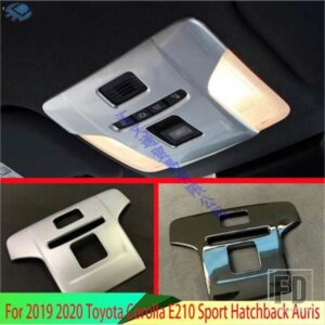 2019-2021 2020 トヨタカローラ E210 スポーツハッチハッチバックオーリス ABS クロームフロントインテリア IAMP 読書トリムカバー 2022