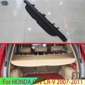ホンダ CRV CR-V 2007-2011 アルミ + キャンバスリアカーゴカバープライバシートランクスクリーンセキュリティシールドシェードアクセサリー