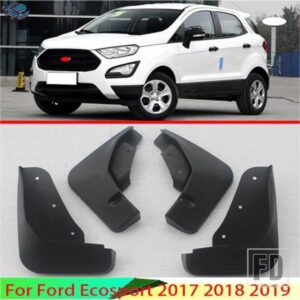 ABS マッドフラップマッドフラップフロントリアマッドガードフェンダーフォード ECOSPORT 2017 2018 2019 スプラッシュガード部品アクセサリー