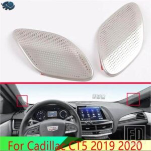 キャデラック CT5 2019 2020 カーアクセサリーステンレスフロント A ピラースピーカーリングオーディオカバー