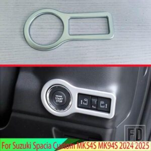 スズキスペーシアカスタム MK54S MK94S 2024 2025 カーアクセサリー ABS 1 キースターター装飾ボックス