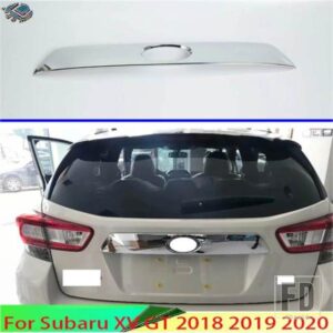 スバル XV GT 2018 2019 2020 カーアクセサリー ABS クロームリアブーツドアトリムカバートランクリッド